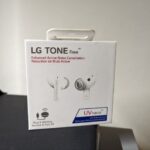 LG TONE FP9W - Auriculares True Wireless Bluetooth 5.2 con Sonido Meridian, Conversor Inalámbrico, Cancelación Activa de Ruido, Autolimpieza con Luz Ultravioleta Uvnano, Protección IPX4, Color Blanco photo review