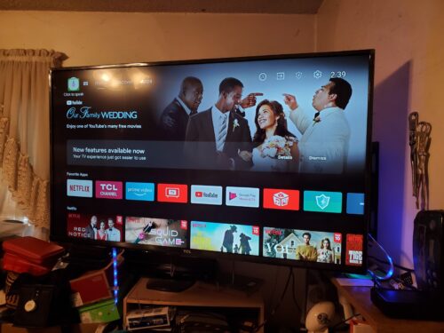 TCL 50-inch Class 4-Series 4K UHD HDR Smart Android TV - 50S434, 2021 Model photo review