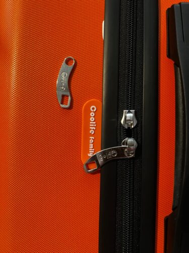 Coolife Luggage 3 Piece Set Suitcase Spinner Hardshell Lightweight TSA Lock 4 Piece Set photo review