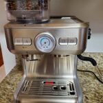 Espresso Machine with Grinder, Semi Automatic Espresso Machine with Steamer Milk Frother, COSIKIE All in One Espresso Coffee Machines 20 Bar, Home Barista Cappuccino Coffee Maker, Gifts for Her or Him photo review