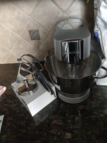 Kenwood KMM021 7QT Chef Titanium Kitchen Machine. photo review