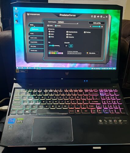 Acer Predator Helios 300 PH315-54-760S Gaming Laptop | Intel i7-11800H | NVIDIA GeForce RTX 3060 Laptop GPU | 15.6" Full HD 144Hz 3ms IPS Display | 16GB DDR4 | 512GB SSD | Killer WiFi 6 | RGB Keyboard photo review